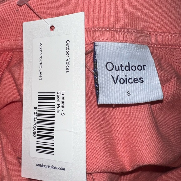 Outdoor Voices Brand New Birdie Cropped Polo - Picture 8 of 9